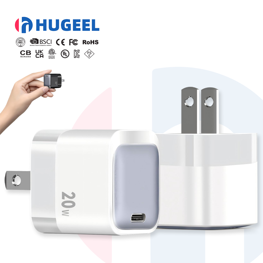 Mini 20W US Wall Charger