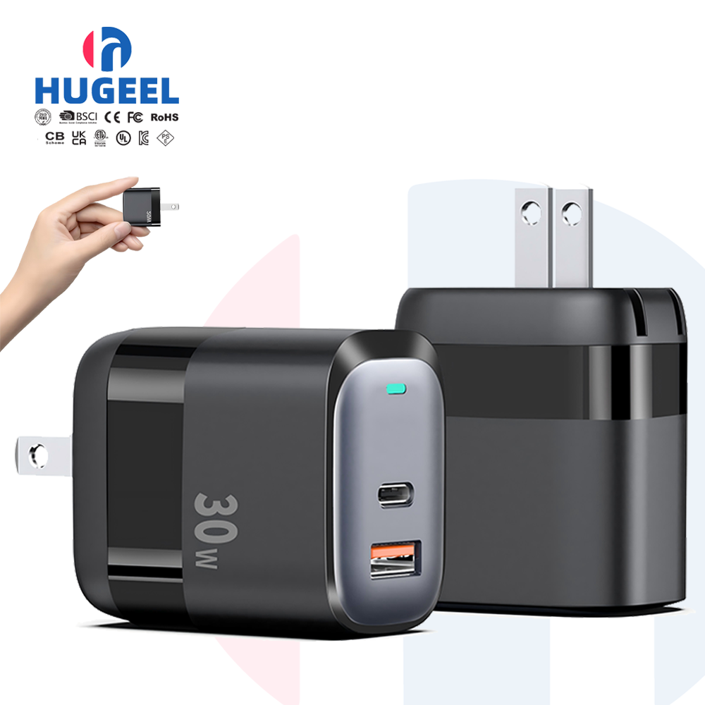 GaN 30W Wall USB Charger
