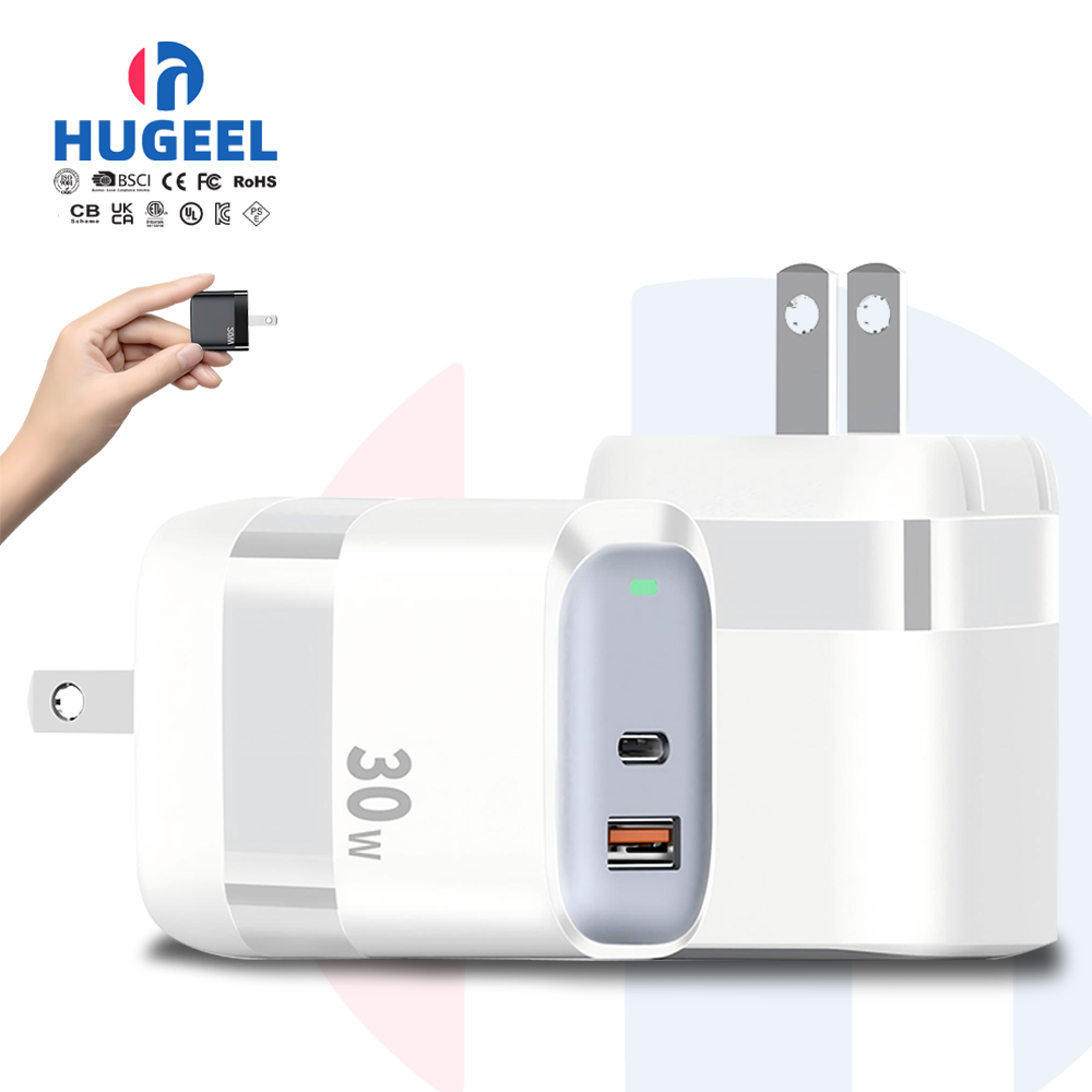 GaN 30W US Wall Charger