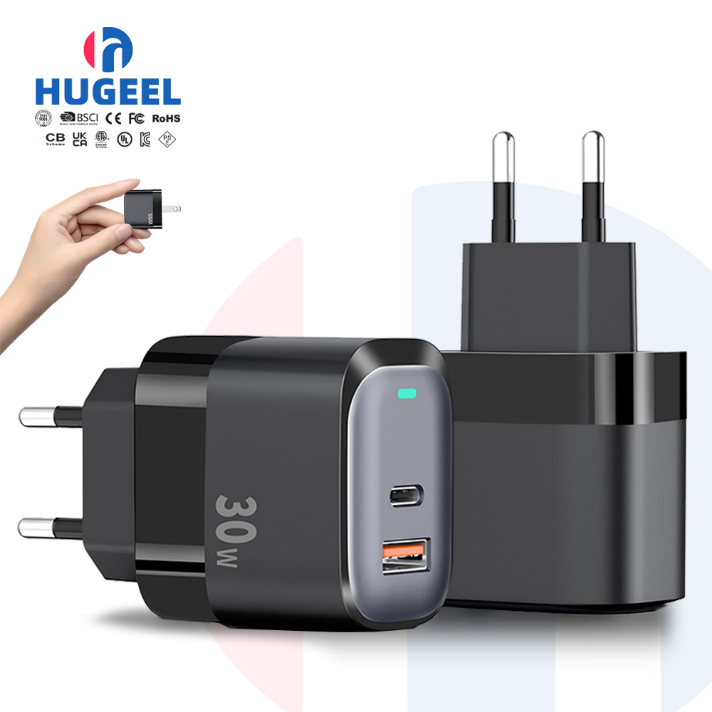 GaN 30W Wall USB Charger