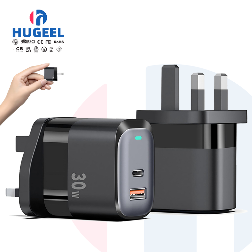 GaN 30W Wall USB Charger