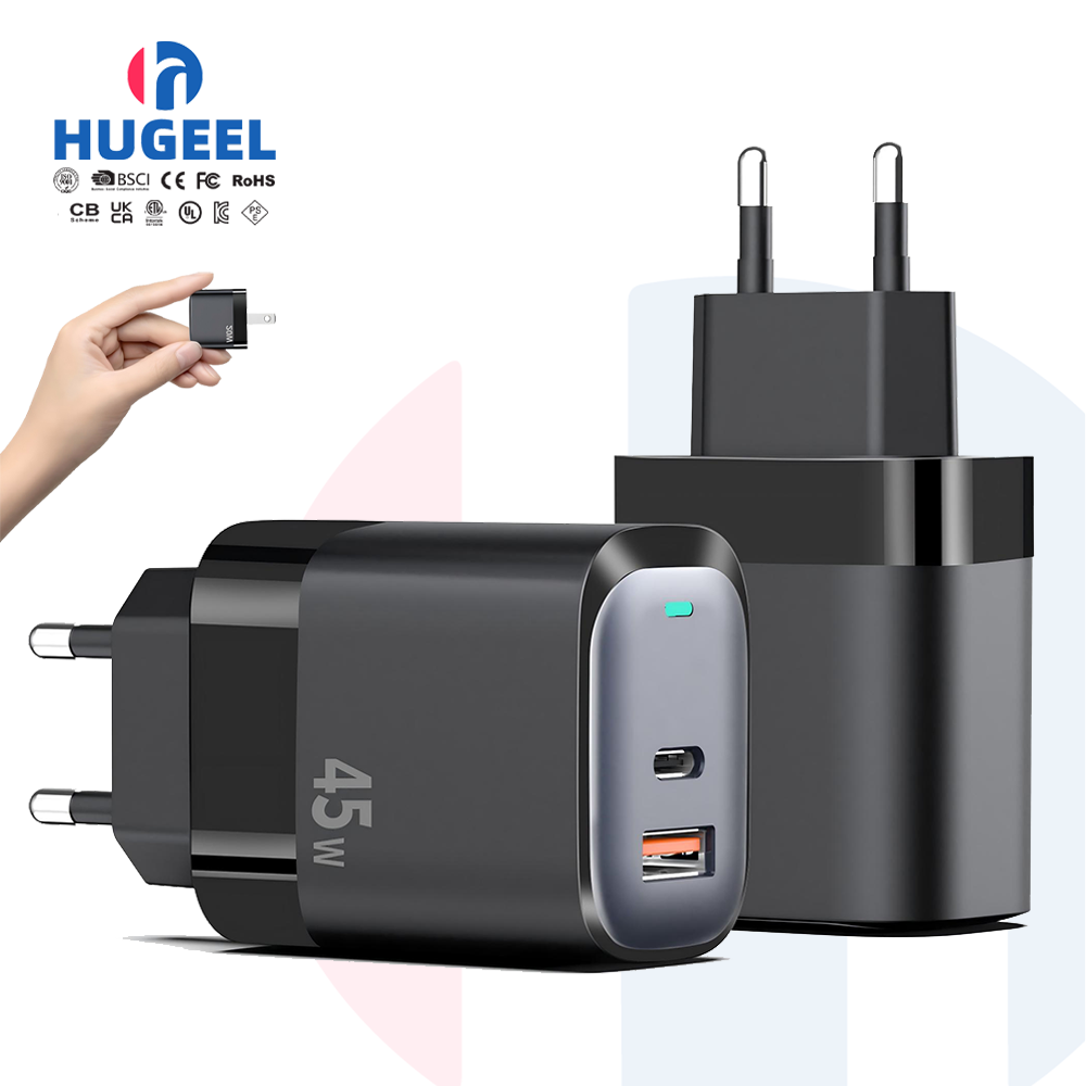 GaN 45W Wall USB Charger