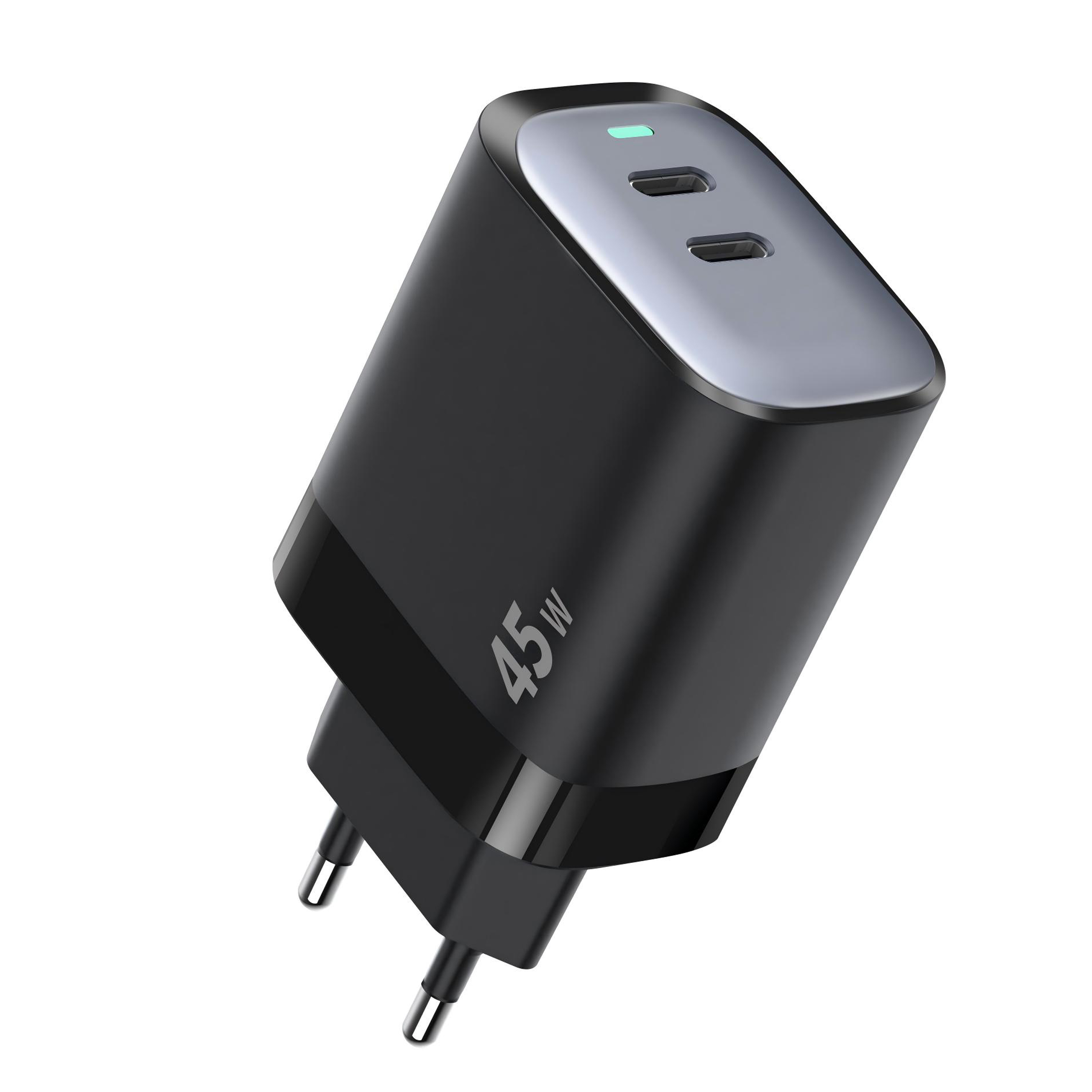 GaN 45W USB C EU Adapter
