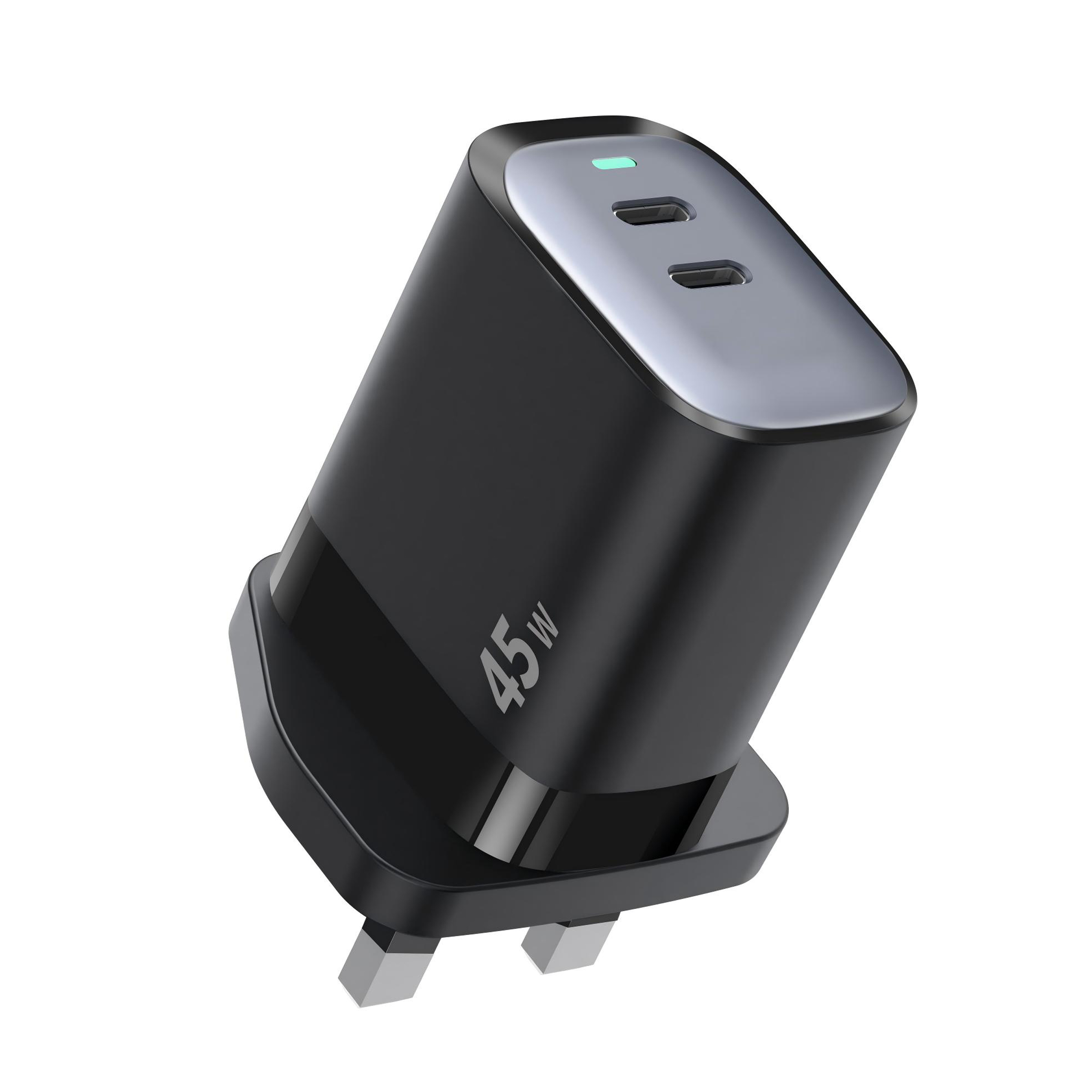 GaN 45W USB C Charger