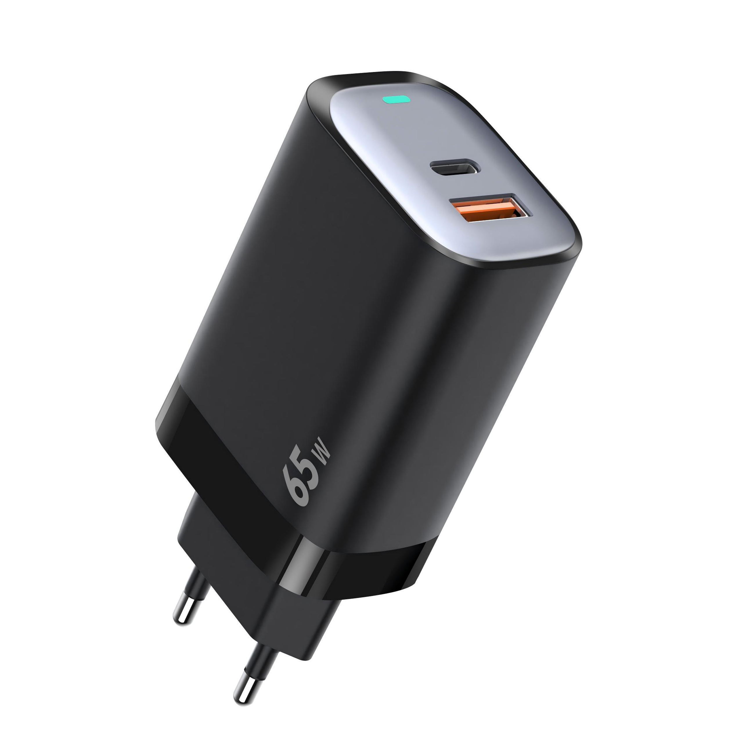 GaN 65W USB C EU Adapter