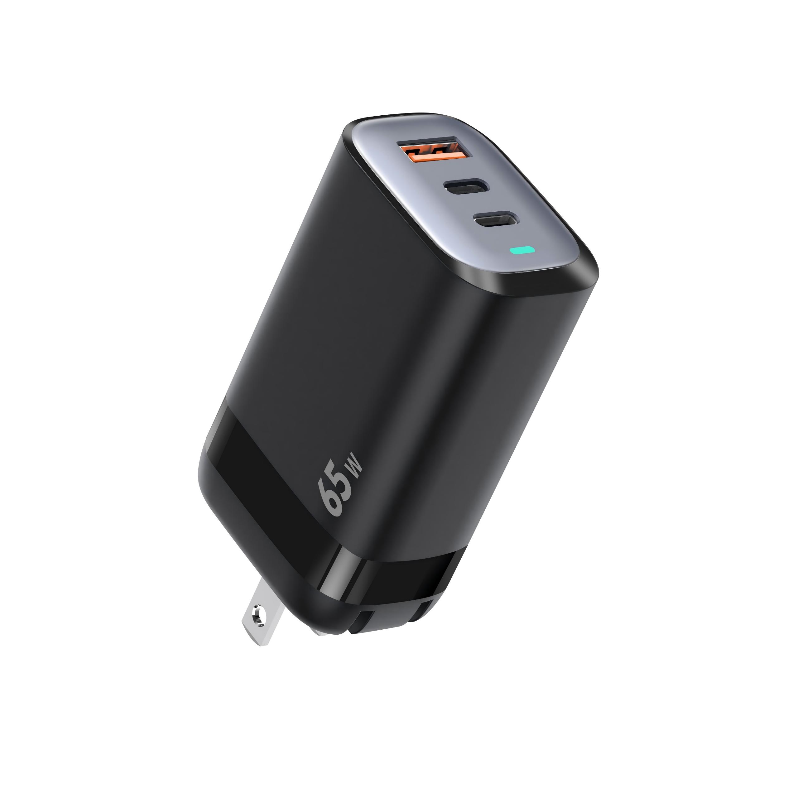 65W GaN US Adapter