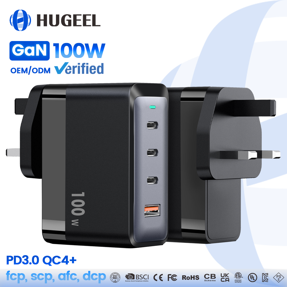 100W GAN CHARGER UK